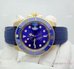 Best Quality Rolex Submariner Blue Oysterflex Rubber Strap Watch-Replica Rolex Submariner for Sale